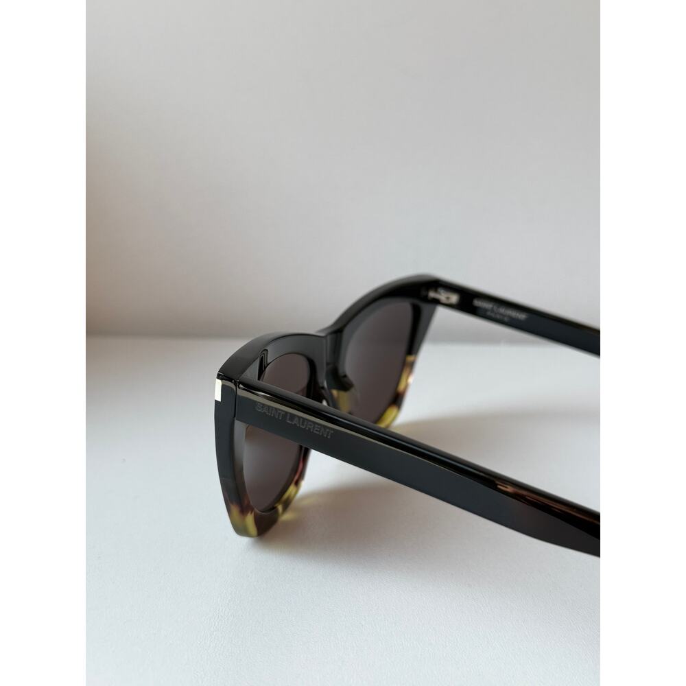 NEW Saint Laurent SL214 Kate Sunglasses in Black Havana - Picture 3 of 6
